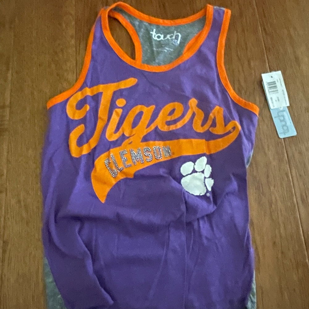 Women’s Purple Clemson Tank Top